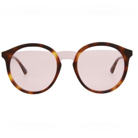 Mcq By Alexander Mcqueen Brown Rectangular Sunglasses In 006